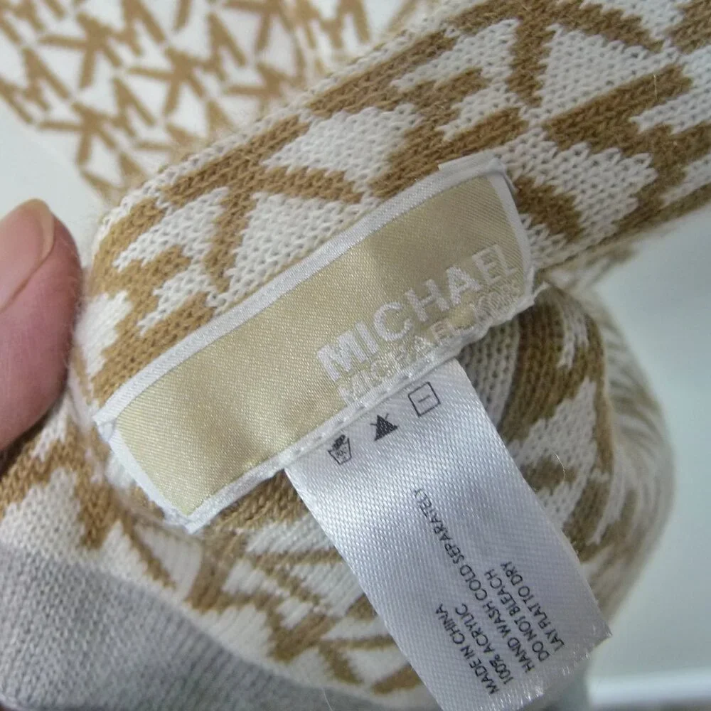 MICHAEL MICHAEL KORS LOGO SCARF